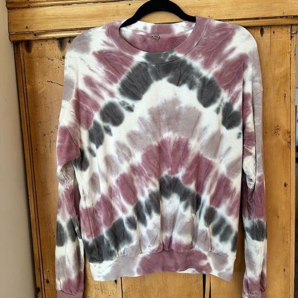 YOUNG FABULOUS & BROKE RAYON JERSEY TIE DYE SWEATSHIRT - Picture 4 of 6